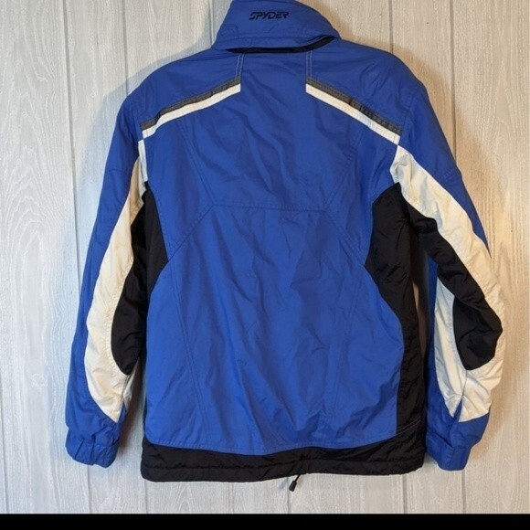 Spyder Snow Jacket With Fold Up Hood EUC SZ 18 - Picture 2 of 9